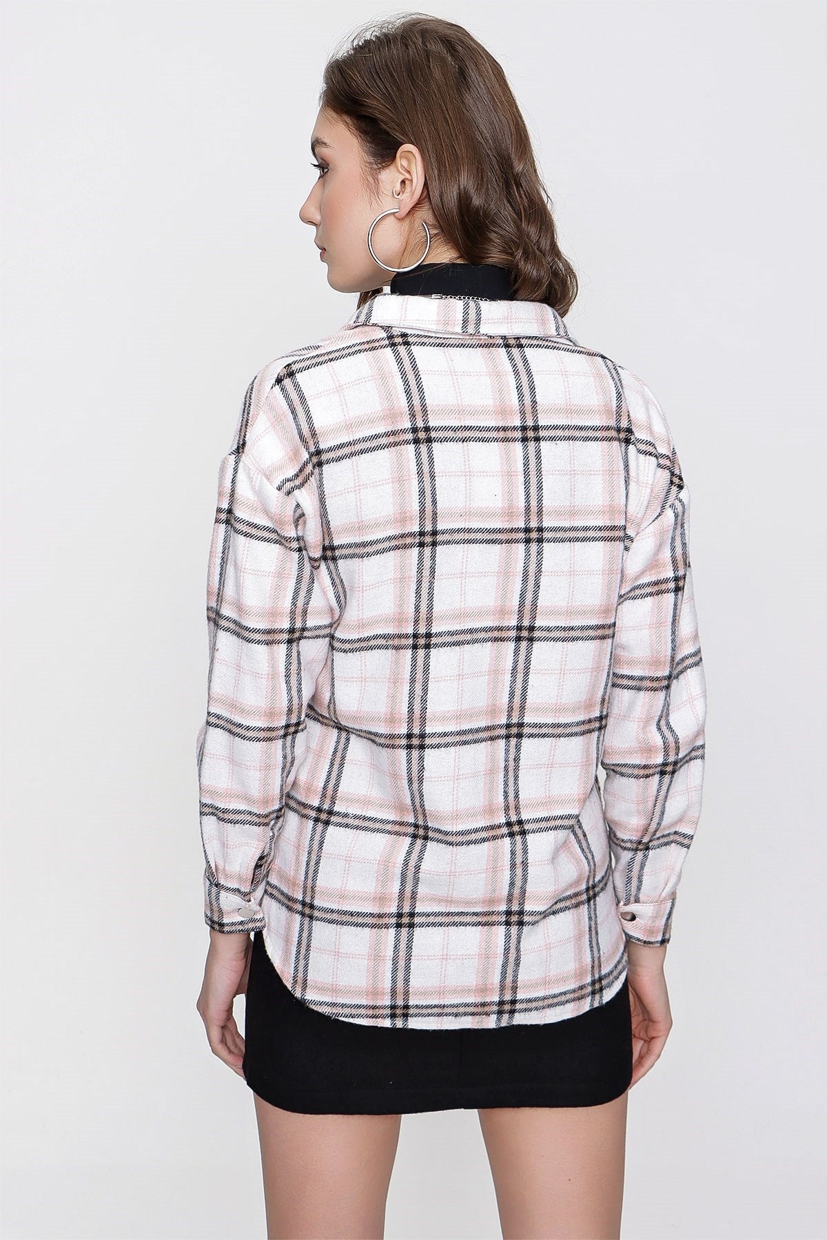 Women's Plaid Pocket Shirt