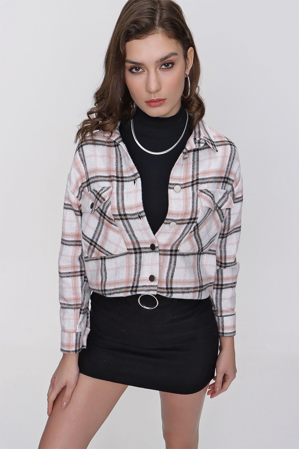 Women's Plaid Pocket Shirt