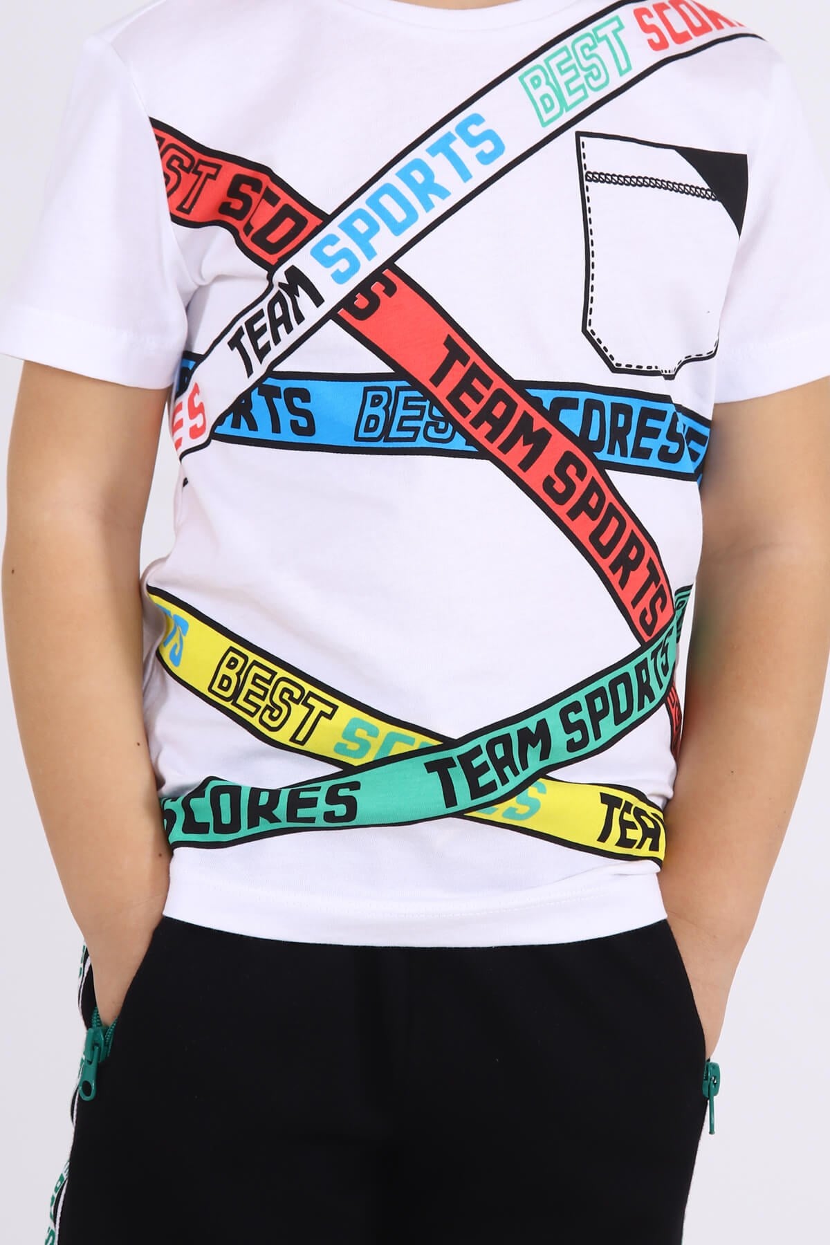 Boy's Short Sleeve Printed T-shirt